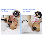 Korea Cooling RF levantador de glúteos escultura corporal massagem rf Face Lifting Body Sliming Machine