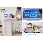 Korea Cooling RF levantador de glúteos escultura corporal massagem rf Face Lifting Body Sliming Machine