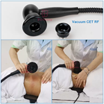 Máquina de Terapia Tecar RF a Vácuo de 448khz Indiba RF Remoção de Rugas Corpo Máquina de Emagrecimento Frequência de Rádio