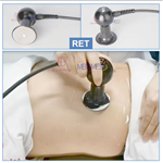 Máquina de rolo de alívio de dor terapia rf cet ret Indiba Physiotherapy 448khz Tecar
