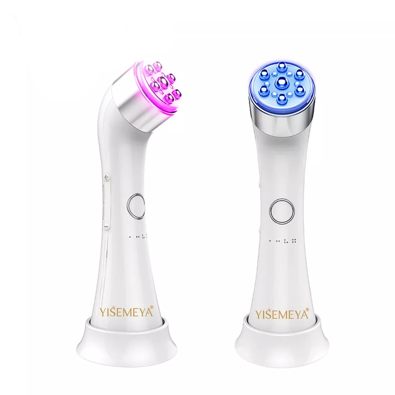 Produtos de Cuidados Pessoais de Beleza 3 em 1 dispositivo de Vibração LED RF de Cuidados com a Pele do Rosto Equipamento de Beleza Facial