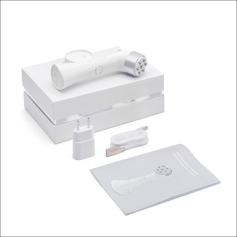 Produtos de Cuidados Pessoais de Beleza 3 em 1 dispositivo de Vibração LED RF de Cuidados com a Pele do Rosto Equipamento de Beleza Facial