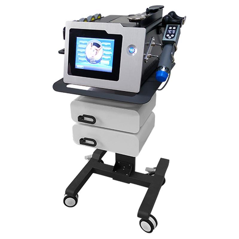 Máquina de Fisioterapia para Alívio da Dor com Tecnologia Shockwave Tecar Ems 3 em 1