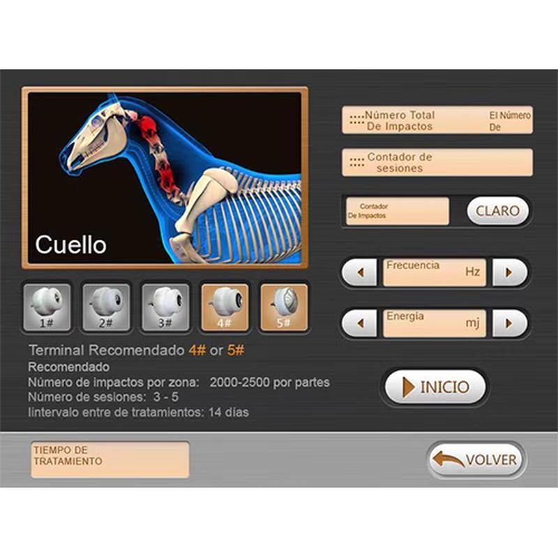 Terapia Equina por Onda de Choque Cuidados de Saúde Pet Produtos de Saúde Animal por Onda de Choque Máquina