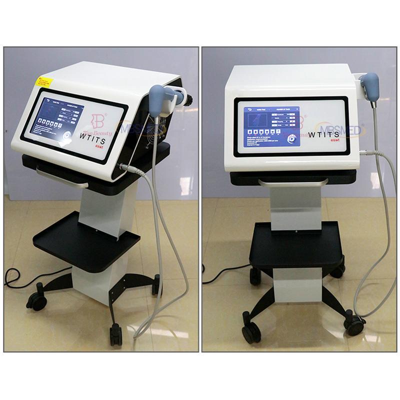 Máquina de Terapia por Ondas de Choque para DE e Alívio da Dor ESWT Máquina de Terapia por Ondas de Choque para Dor nas Costas, Cintura e Pernas