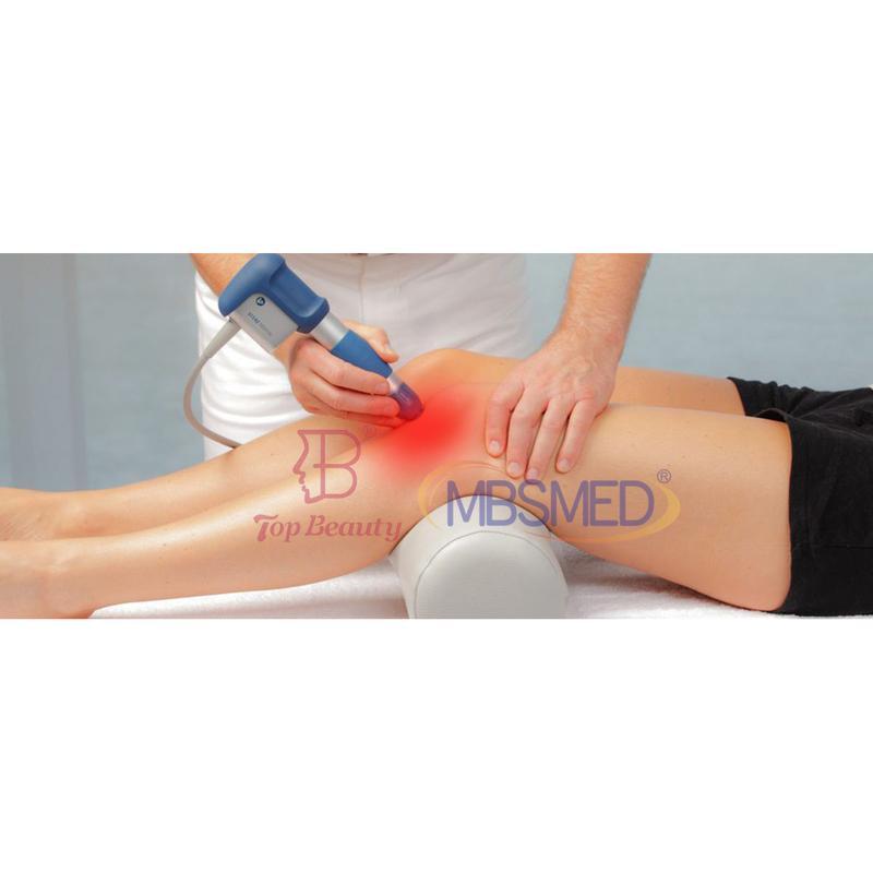 Máquina de Terapia por Ondas de Choque para DE e Alívio da Dor ESWT Máquina de Terapia por Ondas de Choque para Dor nas Costas, Cintura e Pernas