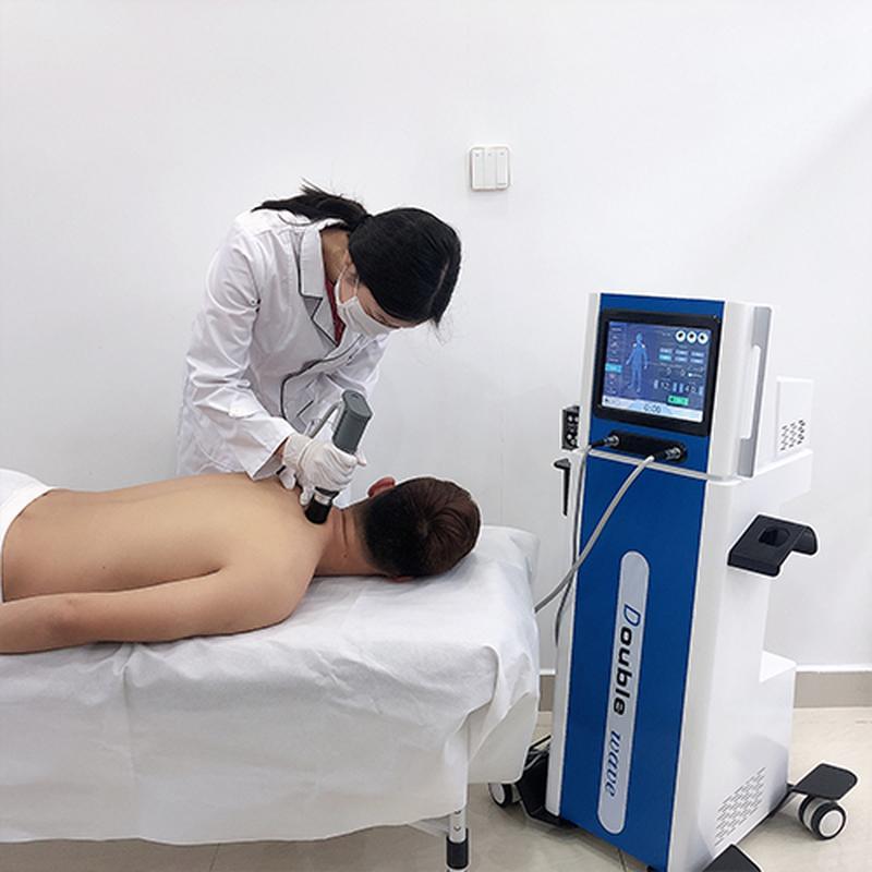 Máquina de Terapia de Choque Duplo Fwst Shock Wave Ed Reabilitação Esportiva Fisioterapia