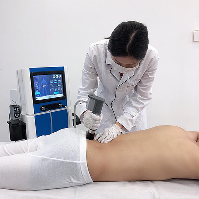 Máquina de Terapia de Choque Duplo Fwst Shock Wave Ed Reabilitação Esportiva Fisioterapia