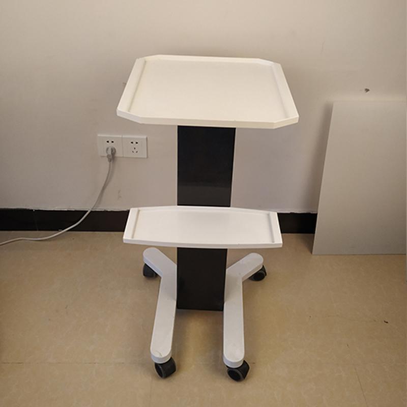 Suporte de coluna de plástico carrinho de salão de beleza carrinho de máquina de beleza carrinho de salão