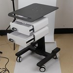 Equipamento de cabelo de salão carrinho de rolar carrinho de beleza de salão para tratamento de cabelo